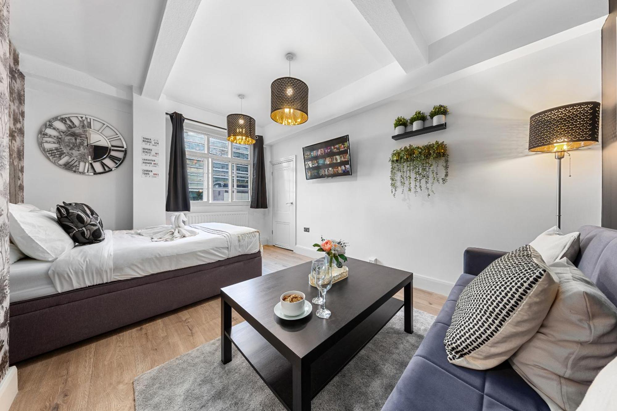 Central London Luxury, Relaxing Apartment! 2 Mins From Paddington Station! Exteriér fotografie