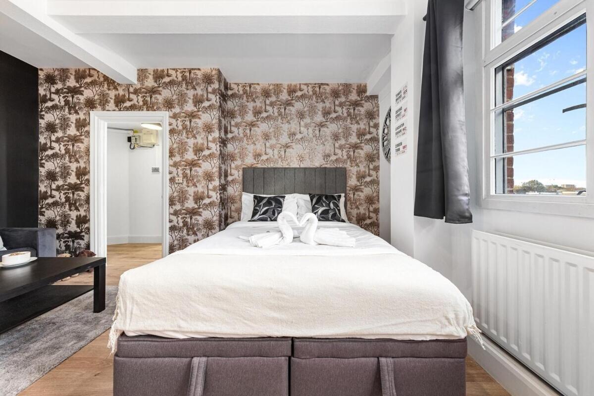Central London Luxury, Relaxing Apartment! 2 Mins From Paddington Station! Pokoj fotografie